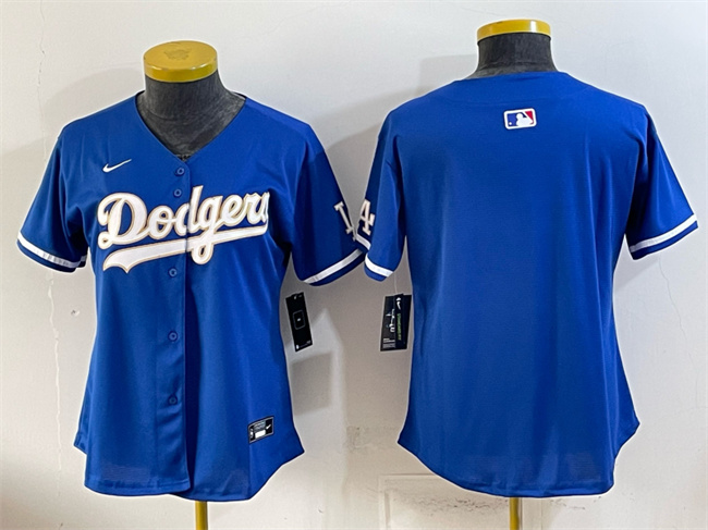 Youth Los Angeles Dodgers Blank Royal Limited Stitched Baseball Jersey